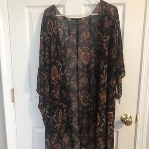 Navy Kimono